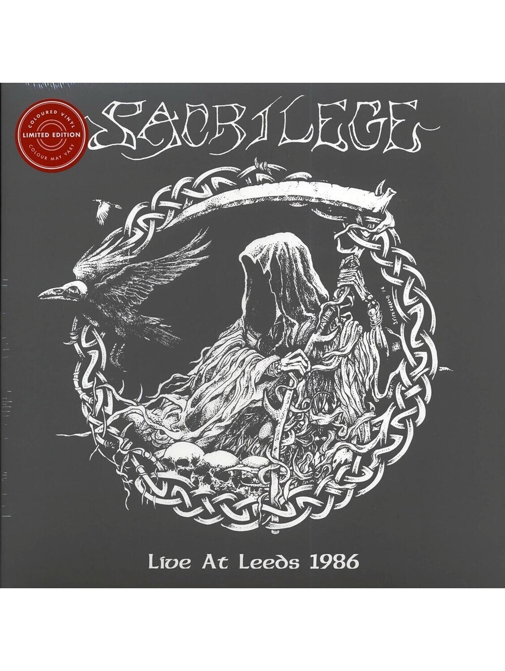 SACRILEGE - LIVE AT LEEDS LP VINYL RECORD punk discharge thrash d beat crossover